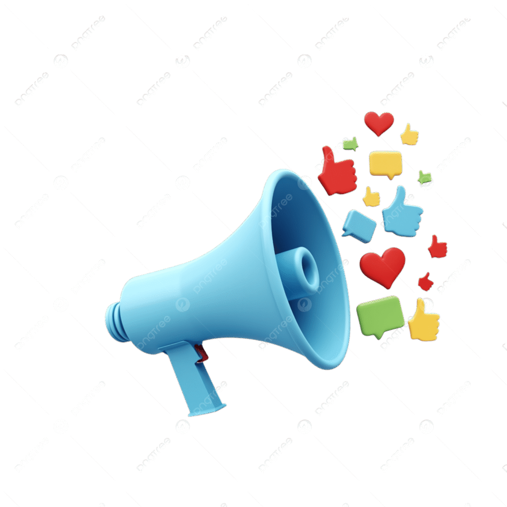 pngtree megaphone icon illustration social media campaign promotion png image 21011739